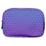 Hex Circle Points Vaporwave One Make Up Pouch (Small)