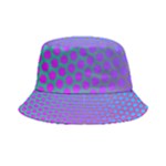 Hex Circle Points Vaporwave One Inside Out Bucket Hat