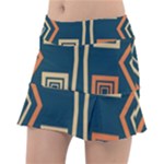 Abstract pattern geometric backgrounds   Classic Tennis Skirt