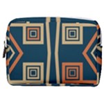 Abstract pattern geometric backgrounds   Make Up Pouch (Medium)