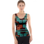 Abstract pattern geometric backgrounds   Tank Top