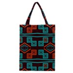 Abstract pattern geometric backgrounds   Classic Tote Bag