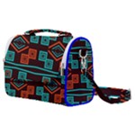 Abstract pattern geometric backgrounds   Satchel Shoulder Bag