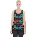 Abstract pattern geometric backgrounds   Piece Up Tank Top