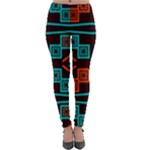 Abstract pattern geometric backgrounds   Lightweight Velour Leggings