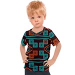 Abstract pattern geometric backgrounds   Kids  Sports Tee