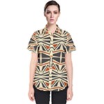 Abstract geometric design    Women s Short Sleeve Shirt