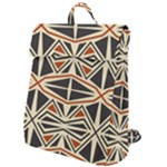 Abstract geometric design    Flap Top Backpack