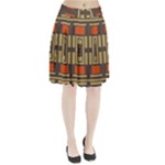 Abstract geometric design    Pleated Skirt
