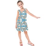 Abstract geometric design    Kids  Sleeveless Dress