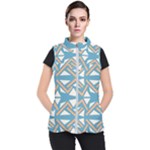 Abstract geometric design    Women s Puffer Vest