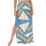 Abstract geometric design    Maxi Chiffon Tie-Up Sarong