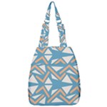 Abstract geometric design    Center Zip Backpack