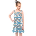 Abstract geometric design    Kids  Overall Dress