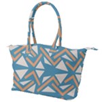 Abstract geometric design    Canvas Shoulder Bag