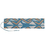 Abstract geometric design    Roll Up Canvas Pencil Holder (L)