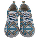 Abstract geometric design    Mens Athletic Shoes