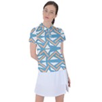 Abstract geometric design    Women s Polo Tee