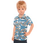 Abstract geometric design    Kids  Polo Tee