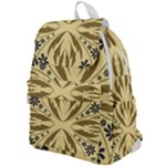 Folk flowers print Floral pattern Ethnic art Top Flap Backpack