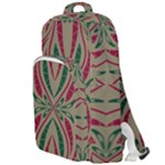 Folk flowers print Floral pattern Ethnic art Double Compartment Backpack
