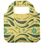 Folk flowers print Floral pattern Ethnic art Foldable Grocery Recycle Bag