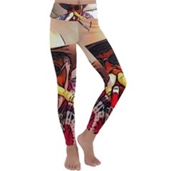 Kids  Lightweight Velour Classic Yoga Leggings 