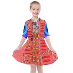 Kids  All Frills Chiffon Dress 