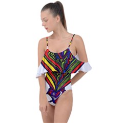 Drape Piece Swimsuit 