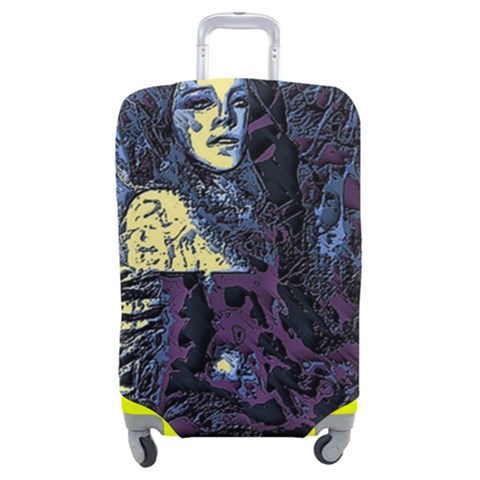 Glitch Witch II Luggage Cover (Medium) from ArtsNow.com