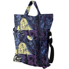 Fold Over Handle Tote Bag 