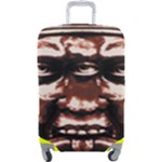 Creepy Head Portrait Artwork Luggage Cover (Large)