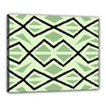 Abstract pattern geometric backgrounds Canvas 20  x 16  (Stretched)
