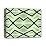Abstract pattern geometric backgrounds Deluxe Canvas 14  x 11  (Stretched)