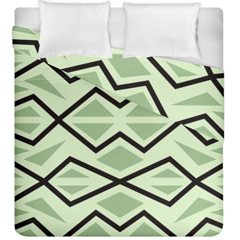 Abstract pattern geometric backgrounds Duvet Cover Double Side (King Size) from ArtsNow.com