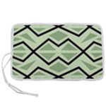 Abstract pattern geometric backgrounds Pen Storage Case (L)