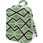 Abstract pattern geometric backgrounds Zip Up Backpack