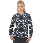 Abstract pattern geometric backgrounds Women s Overhead Hoodie