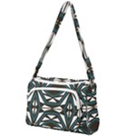Abstract pattern geometric backgrounds Front Pocket Crossbody Bag