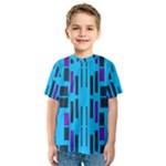 Abstract pattern geometric backgrounds Kids  Sport Mesh Tee
