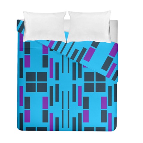 Abstract pattern geometric backgrounds Duvet Cover Double Side (Full/ Double Size) from ArtsNow.com