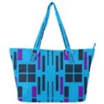 Abstract pattern geometric backgrounds Full Print Shoulder Bag
