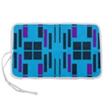 Abstract pattern geometric backgrounds Pen Storage Case (L)