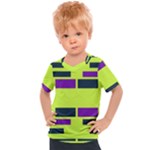 Abstract pattern geometric backgrounds Kids  Sports Tee