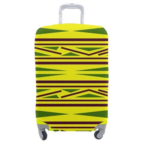 Abstract pattern geometric backgrounds Luggage Cover (Medium) from ArtsNow.com