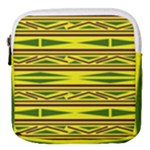 Abstract pattern geometric backgrounds Mini Square Pouch