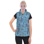 Abstract Surface Texture Background Women s Button Up Vest