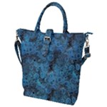 Abstract Surface Texture Background Buckle Top Tote Bag