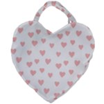 Small Cute Hearts   Giant Heart Shaped Tote