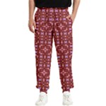 Garden Of Violets (2) Men s Elastic Waist Pants